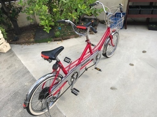 自転車 タンデム自転車 二人乗り