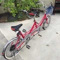 タンデム自転車 二人乗り