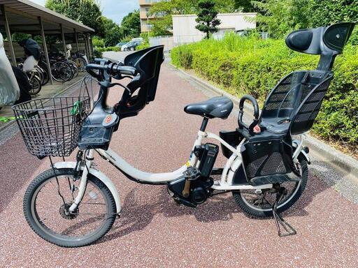 通販価格電動アシスト自転車 ヤマハ 前後子供乗せ 電動アシスト自転車