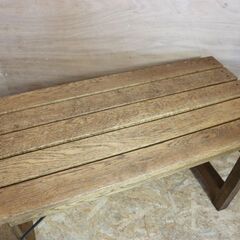 CRASH GATE/クラッシュゲート ヨハン ベンチ JHB140 幅140cm ナラ無垢 