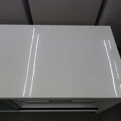 ニトリ ローボード フーガ120 白エナメル 幅120㎝ スライド扉 ホワイト  テレビボード 西岡店