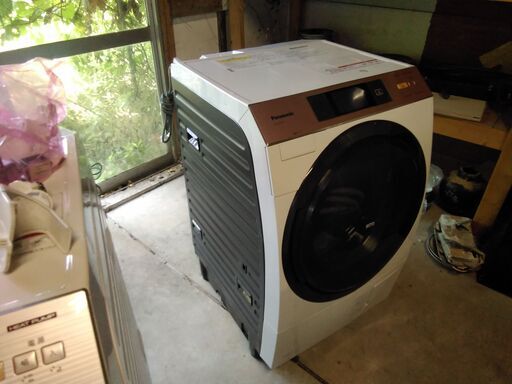 2015 パナソニック 洗濯乾燥機 フロントローダー NA-VX5E2L 10KG + 6KG 乾燥機 一緒に動きましょう！値下げしました