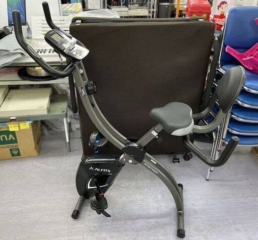 アルインコ フィットネスバイク AFBX4620 ブラック エアロバイク 健康器具 筋トレ ALINCO ALFITS  札幌市手稲区