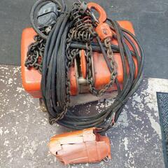 象印チェーンブロック200v