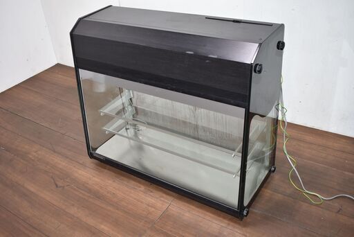 ヤ取7/7終了】≪y390≫美品 動OK ホシザキ 4面ガラス 冷蔵ディスプレイ