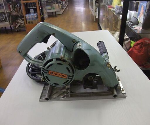 日立工機 46mm PG46B 100V ブレーキ付胴縁カッタ 溝切 木箱付き 大工道具 電動工具 札幌市手稲区 日立工機 46mm PG46B 100V ブレーキ付胴縁カッタ 溝切 木箱付き 大工