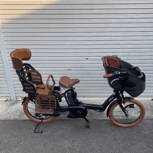 ☆完成❣️☆パス キス ミニ 3人乗り 子供乗せ自転車