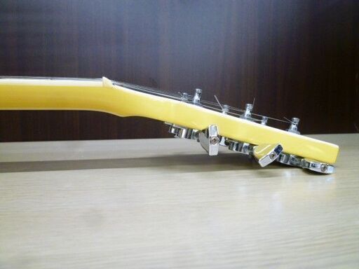 Brian Bacchus エレキギター レスポールタイプ イエロー系 6弦