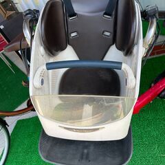 電動アシスト　ママチャリ　赤色　Angelino　