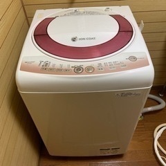 シャープ全自動洗濯機！