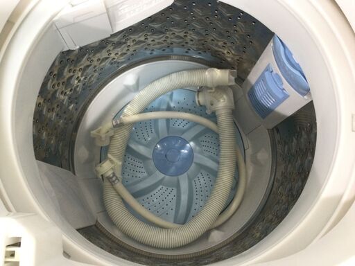 （5/27受渡済）JT5100【TOSHIBA/東芝 5.0㎏洗濯機】美品 2019年製 AW-5G8 家電 洗濯 全自動洗濯機 簡易乾燥機能付