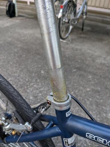 クロスバイク　アサヒサイクル　SCH700　シークレッドコード マッドブルー　450㎜　6段　狭山市引取限定 クロスバイク アサヒサイクル SCH700 シークレッドコード マッドブルー