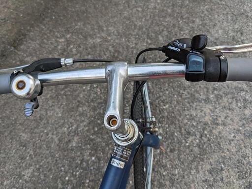 クロスバイク アサヒサイクル SCH700 シークレッドコード マッドブルー