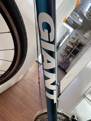 クロスバイク No.360 GIANT ブルー 28インチ ※ギア不良あり