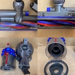 I611 🌈 dyson タービンヘッドキャスター掃除機 2017年製 ⭐動作確認済 ⭐クリーニング済