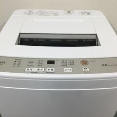 9/30受渡済）JT5168【AQUA/アクア 6.0㎏洗濯機】美品 2021年製