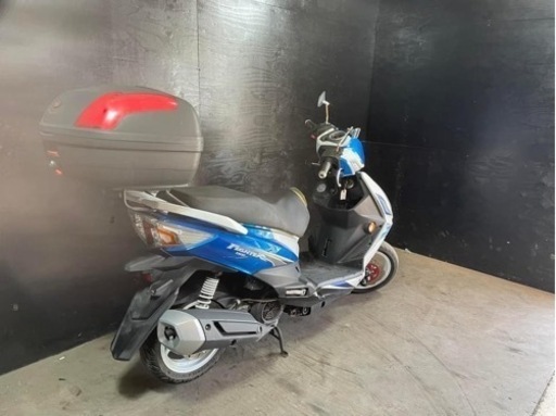 買取強化中！！★お支払い総額5.8万円★ SYMファイター150 高速乗れる！激安スクーター！リアボックス付き！通勤通学に♪配達にも♪ 関東圏内即日配送可能です！ 買取強化中！！☆お支払い総額5.8万円☆ SYMファイター150 高速乗れる！