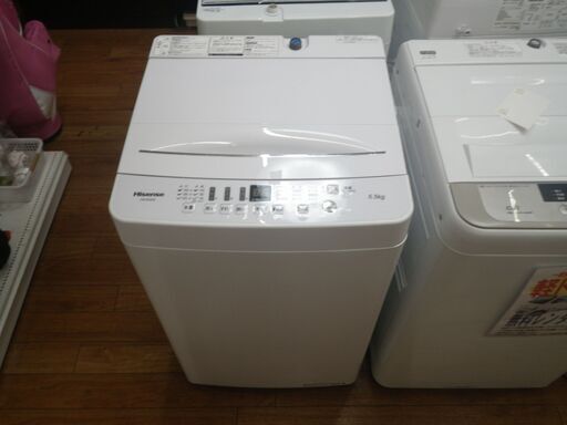 ハイセンス 5.5kg洗濯機 2020年製 HW-E5503【モノ市場東浦店】41