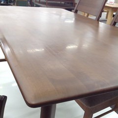 ニトリ ブラウン ダイニング3点セット【9651211】