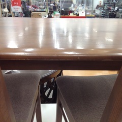 ニトリ ブラウン ダイニング3点セット【9651211】