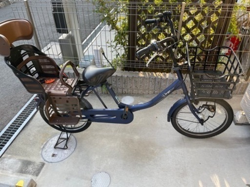 子供乗せ自転車（後部チャイルドシート付き）