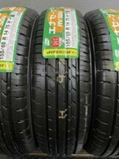 新品 DUNLOP ENASAVE RV504 155/65R14 14インチ 夏タイヤ 4本 2019年製 