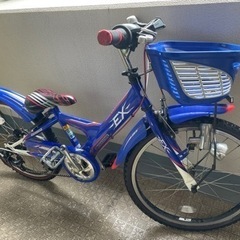 ブリヂストン 22型 外装6段変速 ブルー