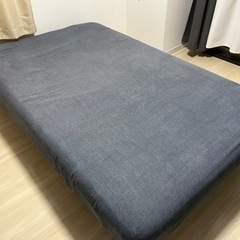 無印良品　脚付マットレス　セミダブル