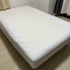 無印良品　脚付マットレス　セミダブル