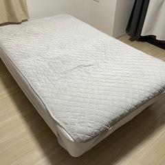 無印良品　脚付マットレス　セミダブル