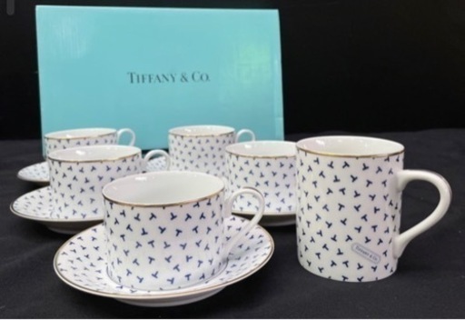 Tiffany&Co. ダンシングT カップ&ソーサー+マグカップ | sciotec.net