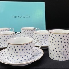 【ネット決済・配送可】Tiffany&Co. ダンシングＴ カッ...