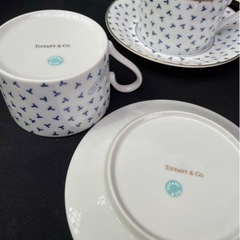 Tiffany&Co. ダンシングＴ カップ&ソーサー+マグカップ