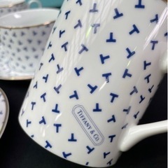 Tiffany&Co. ダンシングＴ カップ&ソーサー+マグカップ