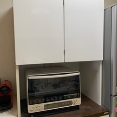 【引渡完了】ソフトクローズ機能付き食器棚（MKマエダ）