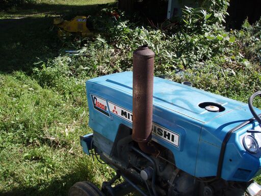 トラクター 三菱D1500 実働 二駆 成約」 三菱トラクター15馬力2wd