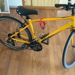 プレシジョンスポーツ　470 黄色　クロスバイク　自転車