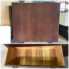 ☆注目?！！☆時代箪笥 和家具 和箪笥 4段 横幅約114cm奥行き
