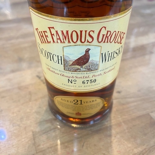 J1613 古酒 ウィスキー オールドボトル フェイマスグラウス 21年
