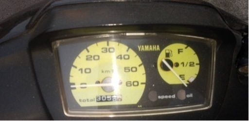 3YK 130kmメーター（不明 120kmスピードメーター のパーツ