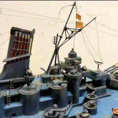 直接引き取り限定！大迫力全長102cm！戦艦 プラモデル