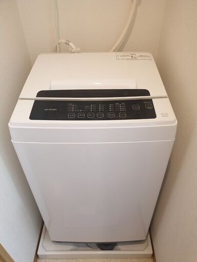 アイリスオーヤマ 洗濯機 6kg IAW-T602E 2020年製