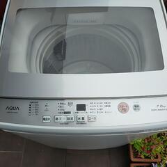 美品! AQUA 7キロサイズ洗濯機、お売りします。