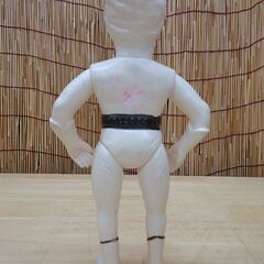 当時物 マスダヤ 月光仮面 ソフビ 全長 約25cm 宣弘社 マント、マフラー欠品 フィギュア 人形 キャラクター 札幌市 豊平区