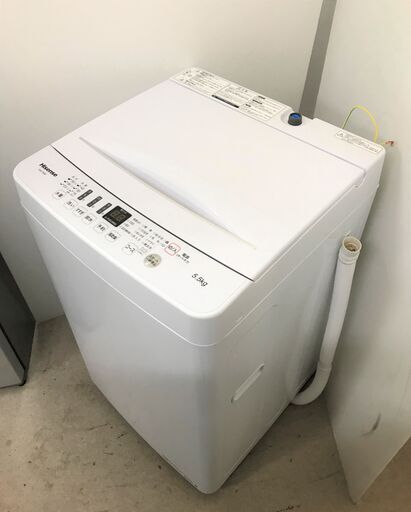 都内近郊送料無料 Hisense 洗濯機 5.5kg 2020年製