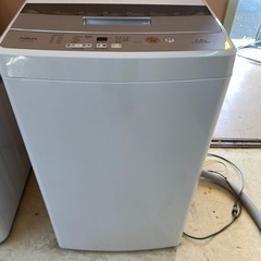 AQUA AQW-S45G-W(ホワイト) 全自動洗濯機 …