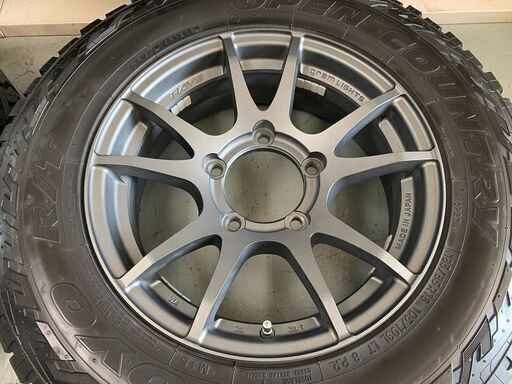レイズ★ジムニー　グラムライツ 57JV 　185/85R16　オープンカントリーR/T