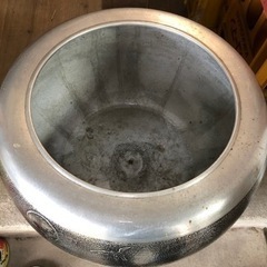 売約済み】【昭和レトロ】大型火鉢 ひばち 大きい 金属製