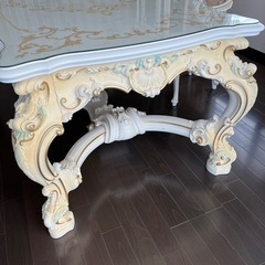 イタリア製シリック　豪華ダイニングテーブル　10月中旬まで