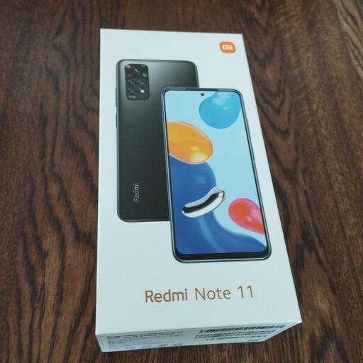 新品　シムフリースマホ　Xiaomi　Redmi　note11